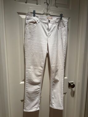 J. Jill White Slim Jeans